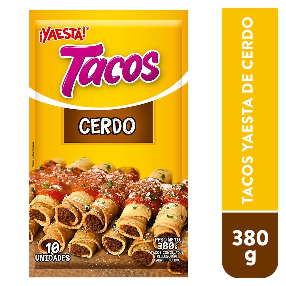 14903_05.jpg Tacos de cerdo YaEstá paquete 10 Uds - 380 g - Image 1
