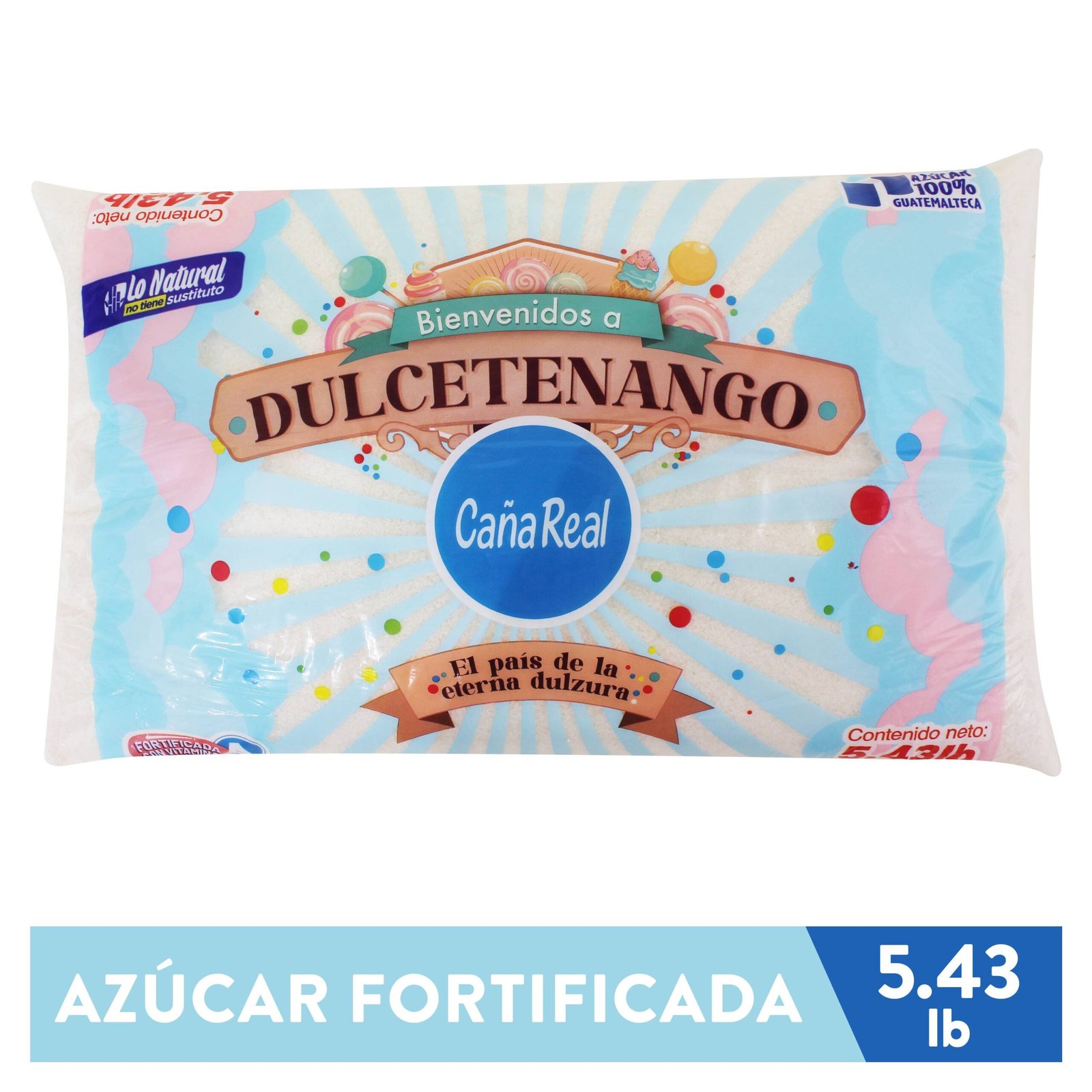 16370_04.jpg Azúcar Blanca Caña Real, Fortificada con Vitamina A - 2500g - Image 1