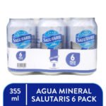 6 Pack Gaseosa Salutaris Lata -355ml