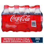 Gaseosa Coca Cola regular 8pack - 355ml