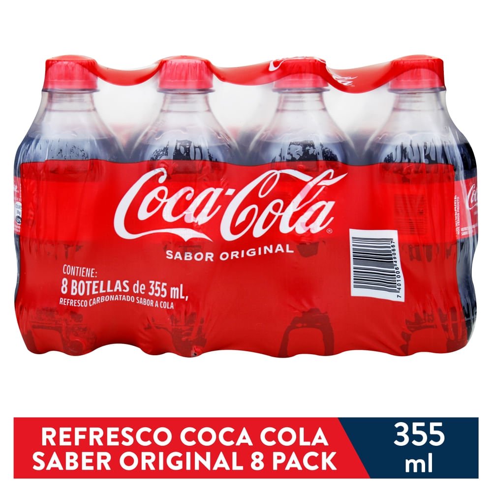 27503_05.jpg Gaseosa Coca Cola regular 8pack - 355ml - Image 1