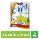 Bebida En Polvo Clight Sin Calorías Sabor Te Frío Limón Sobre - 14 g