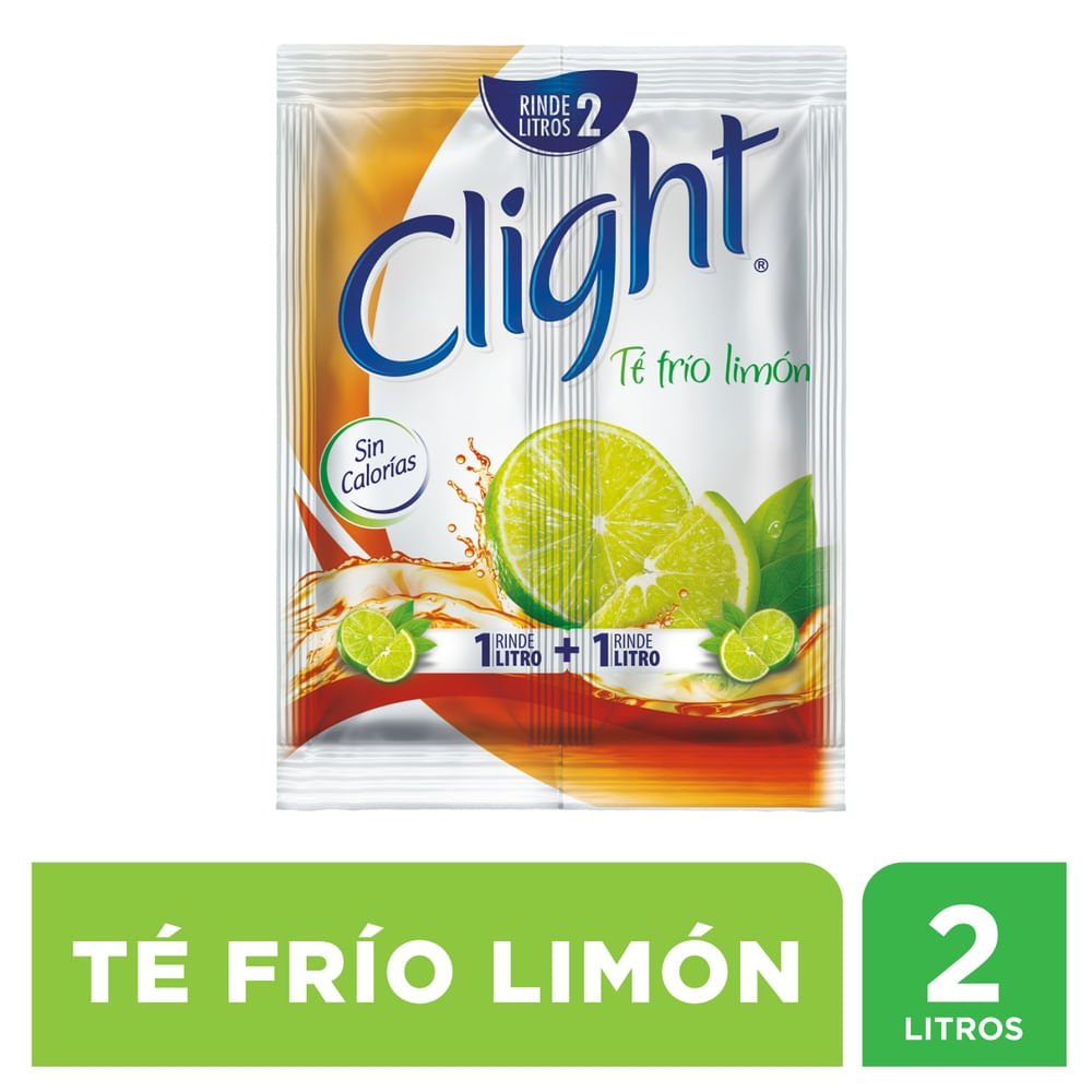 39058_05.jpg Bebida En Polvo Clight Sin Calorías Sabor Te Frío Limón Sobre - 14 g - Image 1