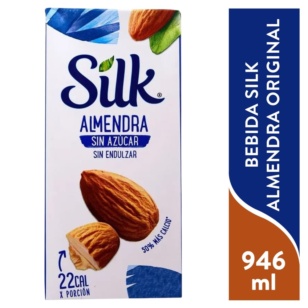 4514_04.jpg Bebida Silk Sabor Almendra Sin Azúcar - 946ml - Image 1