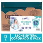 Leche Deslactosada Coronado Caja 12 Unidades - 12 L