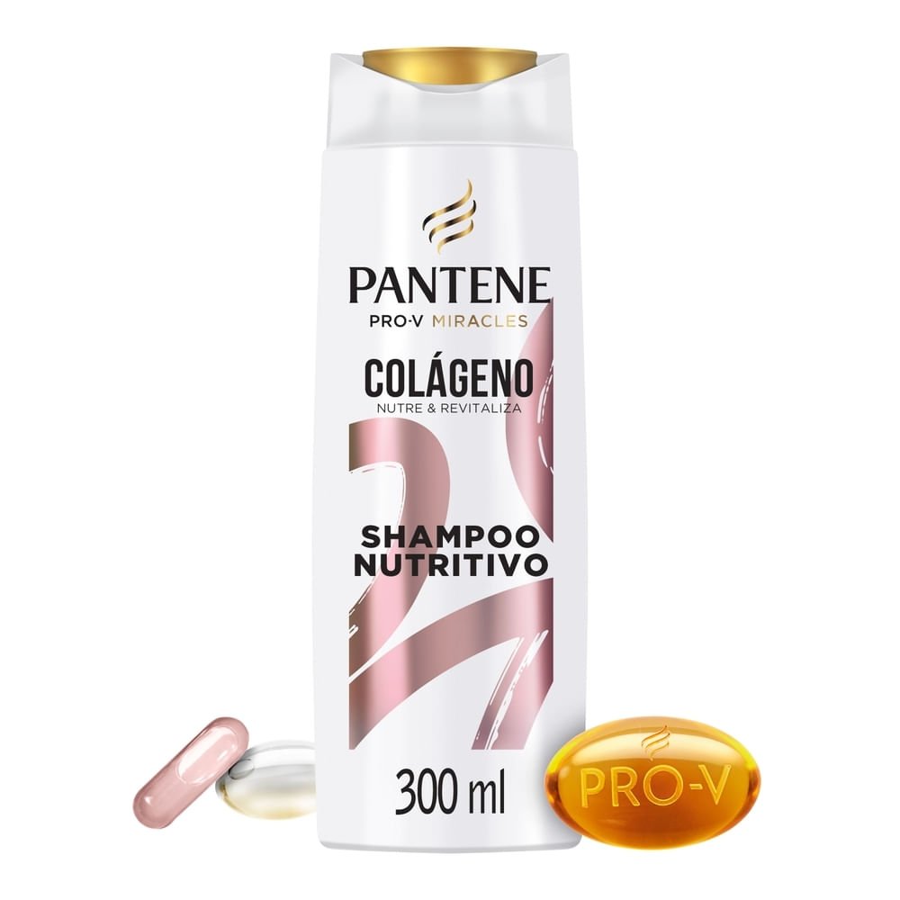 50722_05.jpg Shampoo Pantene Pro-V Miracles Colágeno Nutre & Revitaliza Nutritivo - 300 ml - Image 1
