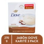 Jabón Dove Karité y Vainilla en Barra - 270 g
