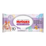 Toallas Húmedas Huggies Manitos y Carita - 80 Unidades
