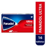 Tabletas Panadol Ultra -16 tabletas