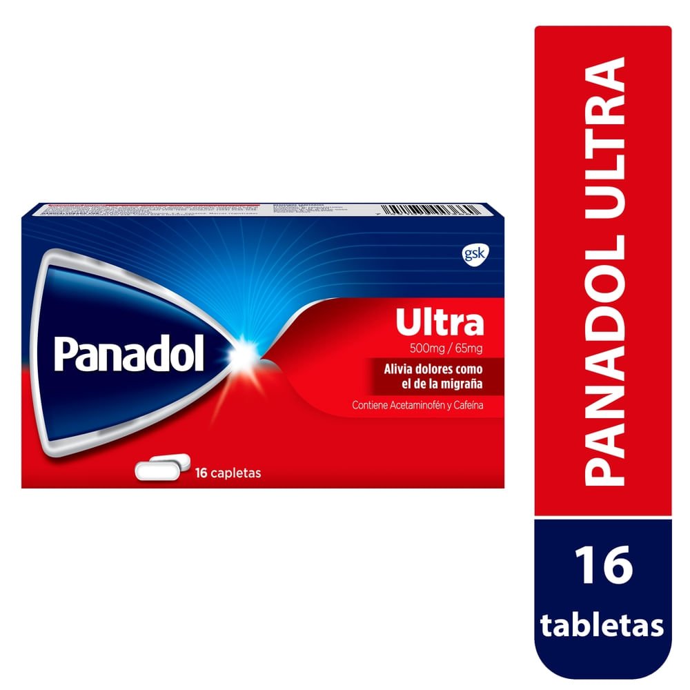 60059_04.jpg Tabletas Panadol Ultra -16 tabletas - Image 1