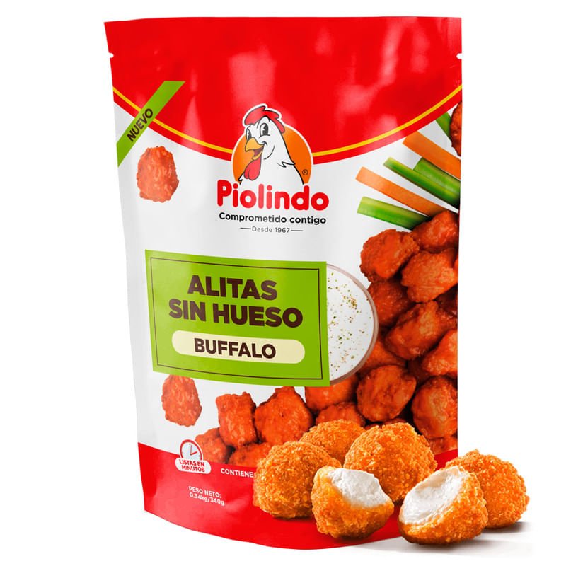 60170005378-03.jpg Alitas Sin Hueso Boneless Buffalo - 340 g - Image 1