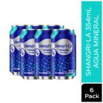6 Pack Agua Mineral Shangri-La by Dasani Lata 2124 Ml
