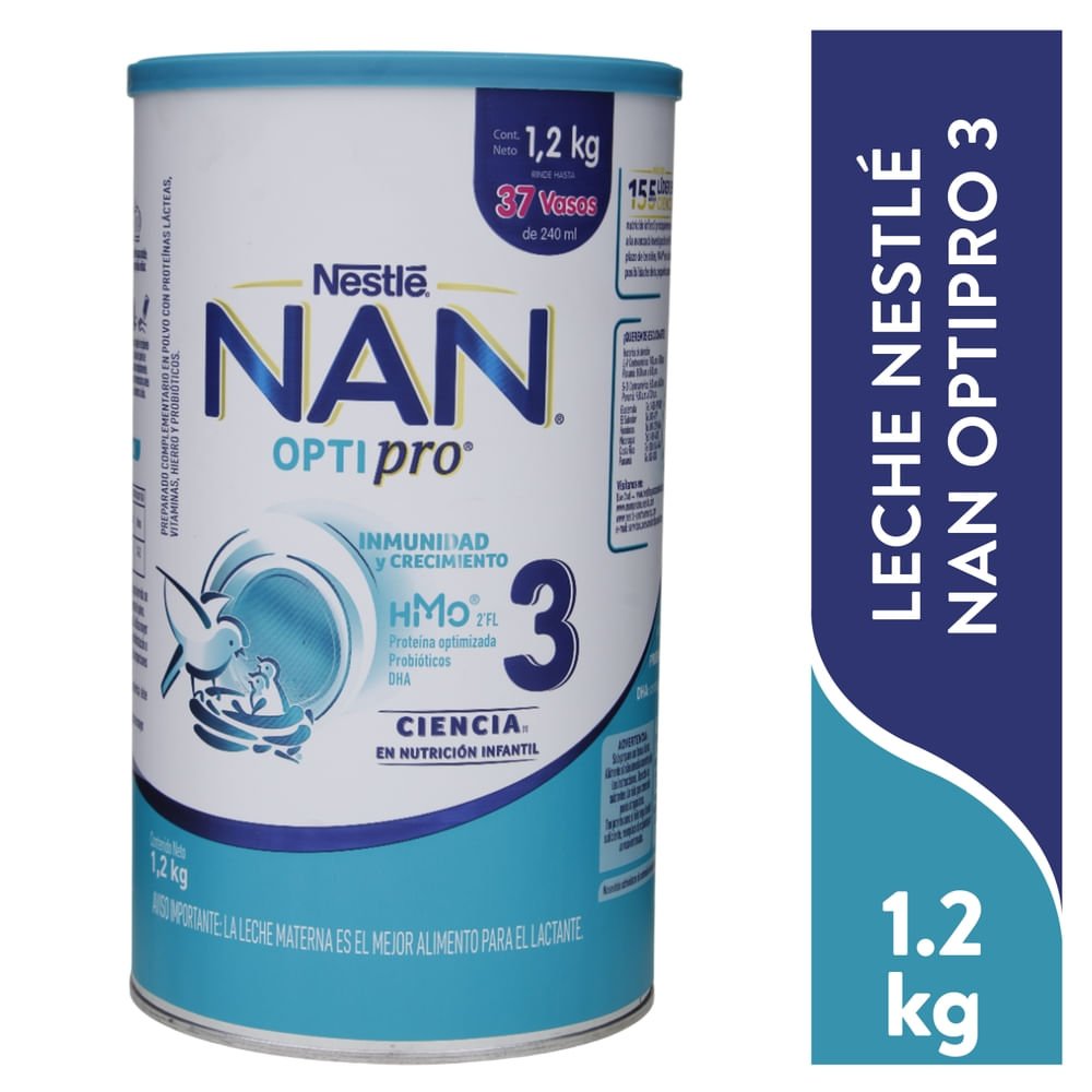 64197_05.jpg Fórmula para bebé Nan 3 Optipro -1200 g - Image 1