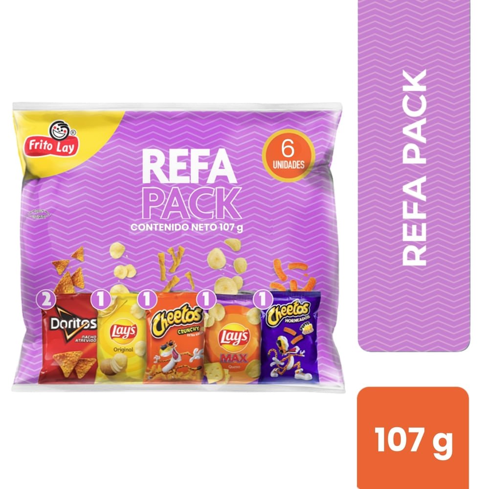 72373_04.jpg Snack Frito Lay Refa Pack 6 Unidades - 107 g - Image 1