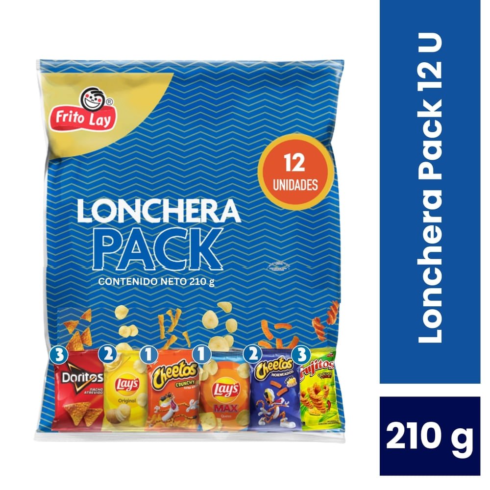 72374_05.jpg Snack Frito Lay Lonchera Pack 12 Uds - 210 g - Image 1