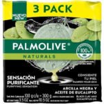 Jabón Palmolive Arcilla Y Eucalipto 3pack - 300 g