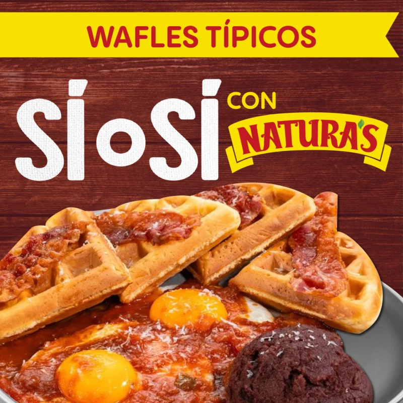 Waffles Típicos