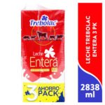 Leche Entera Trebolac 3 Pack - 2838ml