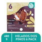 Helados Dos Pinos mmmio y choco bigger 6 pack - 480 g