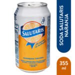 Gaseosa Salutaris Naranjada Lata - 355 ml