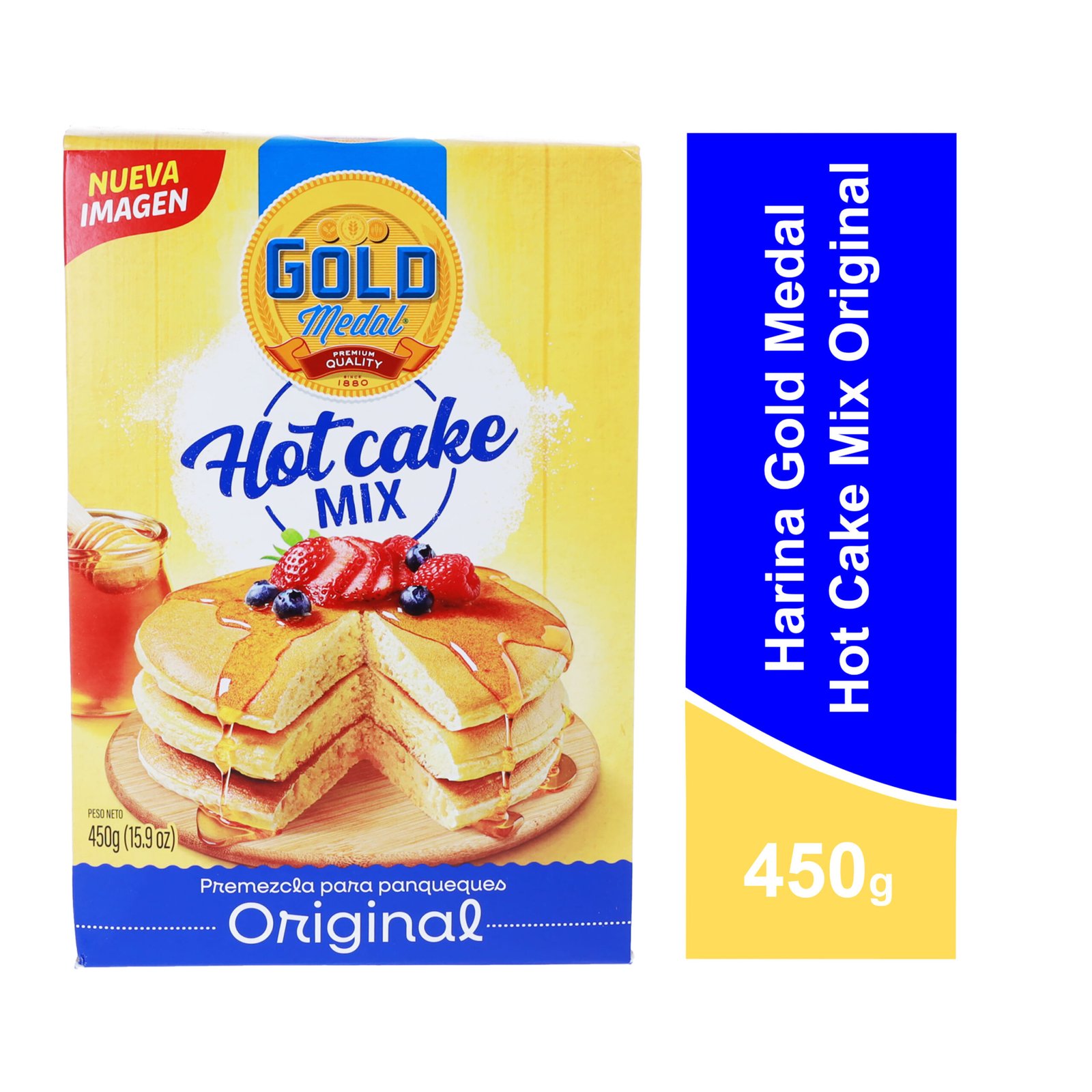 Hot-Cake-Gold-Medal-Sabor-Original-450gr-5-46777.jpg Hot Cake Gold Medal Sabor Original - 450 g - Image 1