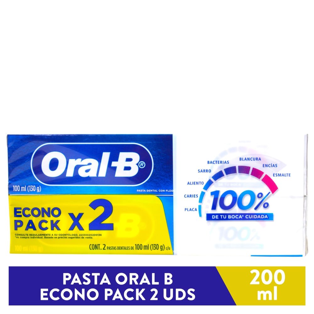 crema-dental-oral-b-2-pack-100-ml-7500435153706.jpg Crema Dental Oral B 2 pack -100 ml - Image 1