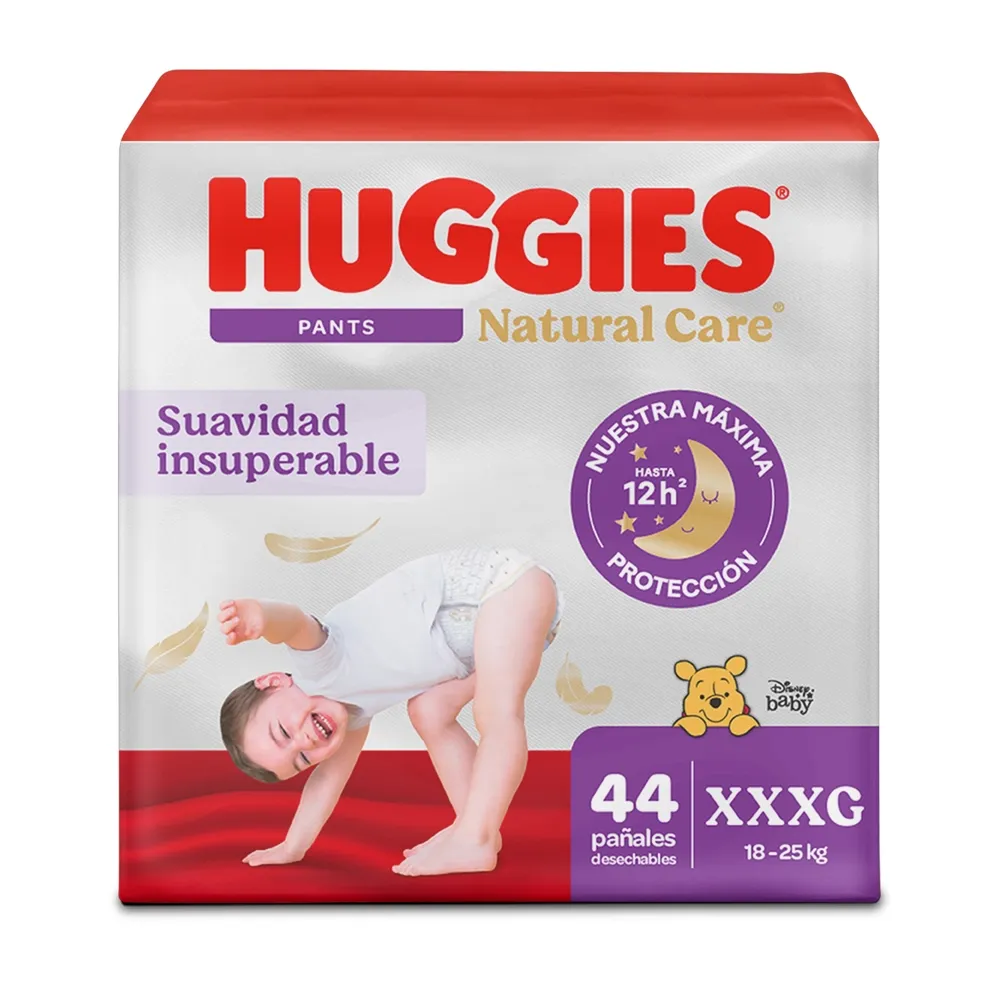 panales-huggies-natural-care-pants-etapa-6-xxxg-44-unidades-7702425555907.webp Pañales Huggies Natural Care Pants Etapa 6/XXXG - 44 Unidades - Image 1